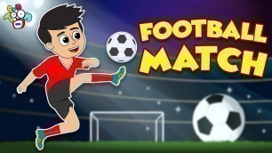 'Gattu\'s Football Match | फुटबॉल मैच | Hindi Stories | Hindi Cartoon | हिंदी कार्टून | Puntoon Kids'