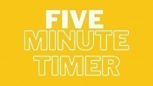 '5 Minute Timer (Yellow)'