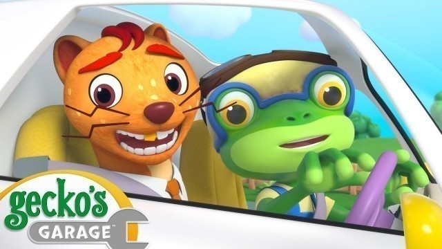 'Superfast Car Chase｜1 HOUR of Gecko\'s Garage｜Funny Cartoon For Kids｜Learning Videos For Toddlers'