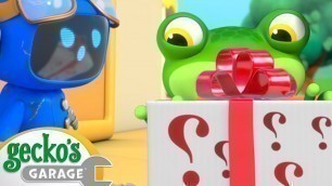 'Surprise Gift?!｜Gecko\'s Garage｜Funny Cartoon For Kids｜Learning Videos For Toddlers'