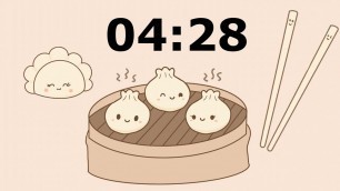 '5 Minute Timer with alarm bell | Yummy Dumpling'