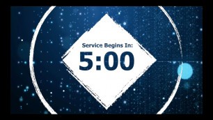 '5 Minute Service Countdown (No Sound)'