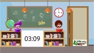 'Timer 5 minutos con música y alarma - 5 minutes timer with music and alarm. COUNTDOWN'