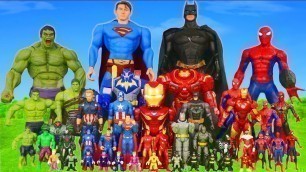 'Superhero Action Figures and Toy Vehicles for Kids'