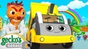 'Weasel Water Waste｜Gecko\'s Garage｜Funny Cartoon For Kids｜Learning Videos For Toddlers'