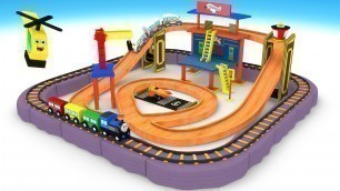 'new toy train set - train cartoon for kids - toy videos for kids - choo choo Train kids videos'