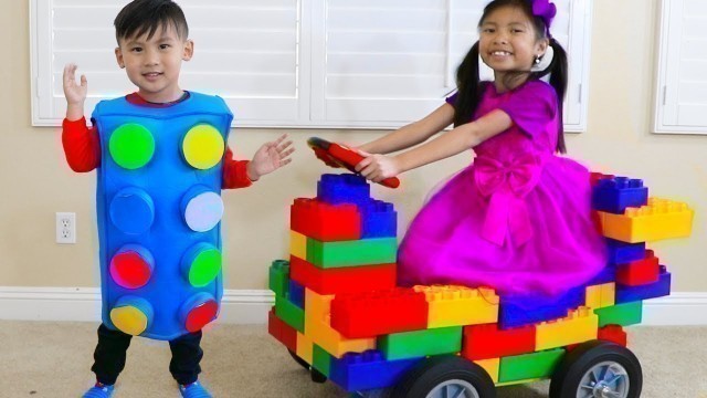 'Wendy Pretend Play Transform Blocks to Toy Car & Fun Kids Toys'