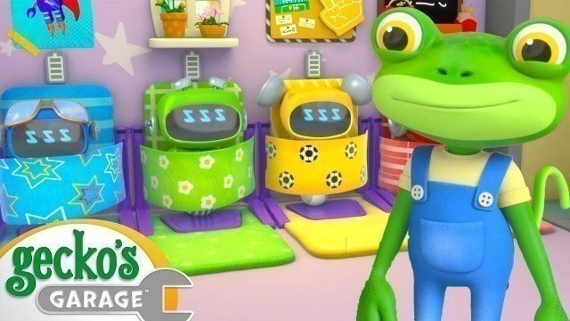 'Gecko\'s Good Morning Job｜Gecko\'s Garage｜Funny Cartoon For Kids｜Learning Videos For Toddlers'