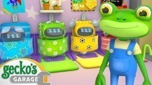 'Gecko\'s Good Morning Job｜Gecko\'s Garage｜Funny Cartoon For Kids｜Learning Videos For Toddlers'