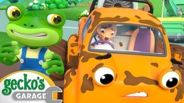 'Big Race Gone Wrong｜Gecko\'s Garage｜Funny Cartoon For Kids｜Learning Videos For Toddlers'