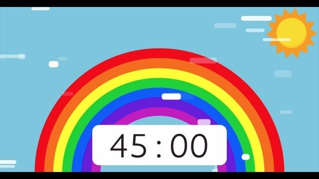 'Rainbow Timer 45 Minute 