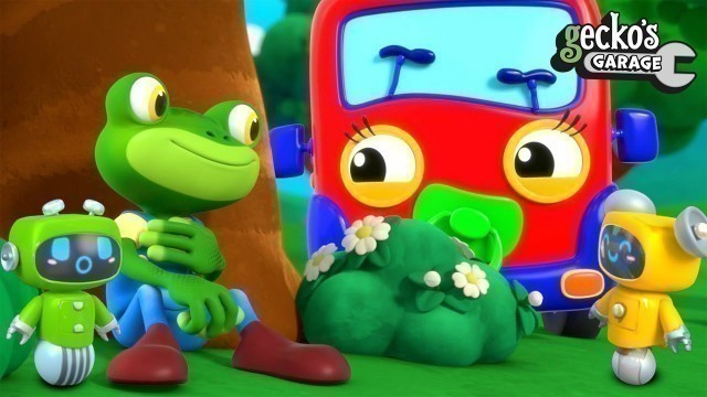 'Baby Truck Is Scared!｜BRAND NEW Gecko\'s Garage｜Funny Cartoon For Kids｜Toddler Fun Learning'