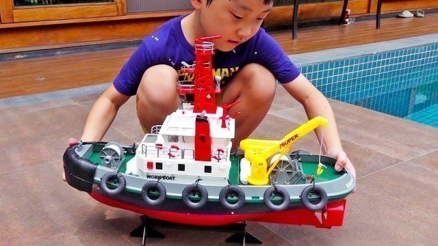 'Boat Toys for Kids Unboxing Water Play'