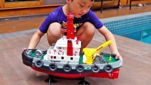 'Boat Toys for Kids Unboxing Water Play'