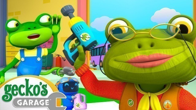 'Enter Grandma Gecko!!｜Gecko\'s Garage｜Funny Cartoon For Kids｜Learning Videos For Toddlers'