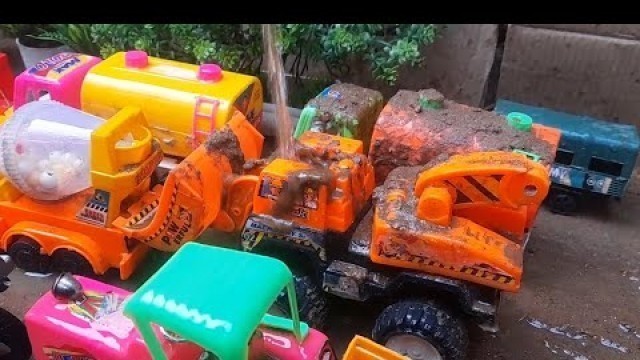 'How to make|gadi wala kids video | toy helicopter ka video | truck & jcb | dollar |  wala  tractor'