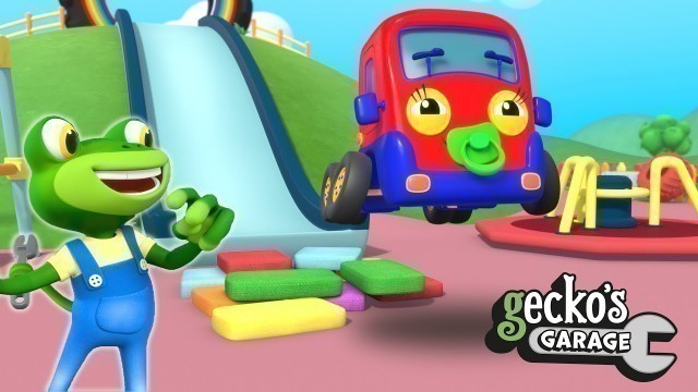 'Baby Truck\'s Soft Play Day｜Gecko\'s Garage｜Funny Cartoon For Kids｜Learning Videos For Toddlers'