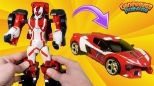 'Learn Vehicle Names with Transforming Robots for Kids!'