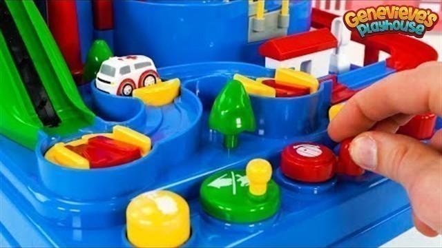 'Best Car Toy Learning Video for Toddlers - Preschool Educational Toy Vehicle Puzzle!'