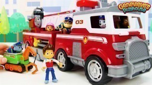 'Toy Learning Video for Kids with Paw Patrol Ultimate Rescue Vehicles!'