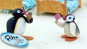 'Pingu And Pinga Enjoy Ice Cream! @Pingu  | Cartoons For Kids'