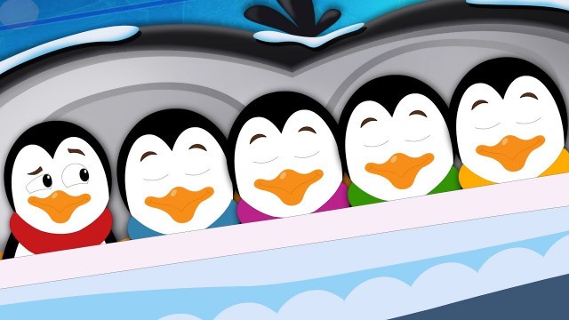 'Five In The Bed Penguin | Cartoon Videos For Children | Nursery Rhymes by Kids Tv'