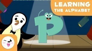 'The letter \"P\" with Paul the Penguin - The alphabet - Phonics For Kids'