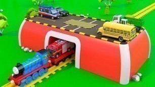 'Magic Train fot Children | Vehicles - Cartoon Videos | Toy Trucks for Kids Toddlers'