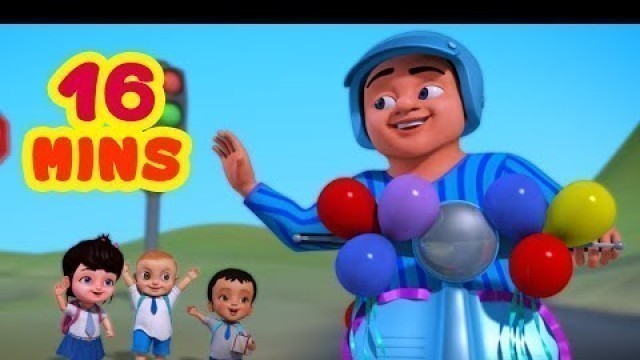 'Lalaji Ne Khareeda Ek Naya Scooter and much more | Hindi Rhymes for Children | Infobells'