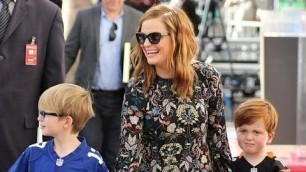 Amy Poehler speaks about her sons (Compilation)