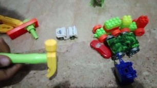 'toys video for kids aeroplane, halicaptor, cars, ambulance, police car, army vehicle toys playing'