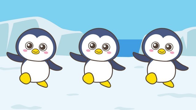 'Penguin Dance | Brain Breaks | Happy Sunshine Friends'