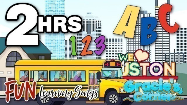 'Wheels on the Bus + More Fun Songs | Gracie’s Corner Compilation | Nursery Rhymes + Kids Songs'