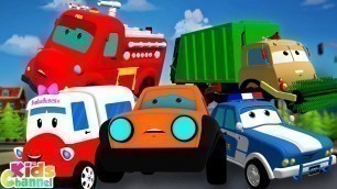 'Finger Family Song, Road Rangers, Car Cartoon Videos And Rhymes by Kids Channel'