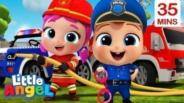 'Community Helpers Song + More Little Angel Kids Songs & Nursery Rhymes'