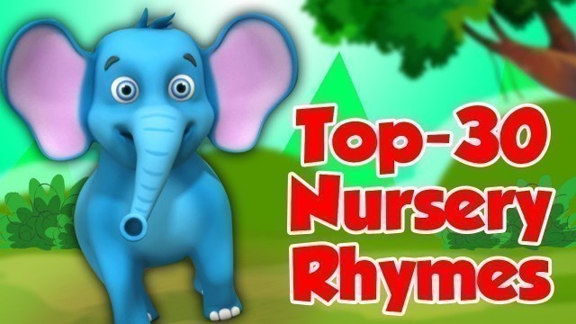 'Top 30 Hindi Nursery Rhymes For Kids | Hindi Kavita | Little Treehouse India | Top Hindi Poems'