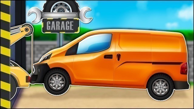 'Opel Movano Car garage Video For Kids'