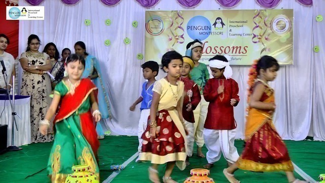 'Yentha Sakkagunnave - Rangasthalam | Kids Dance | Penguin Montessori | Guntakal | Samantha | DSP|Ram'