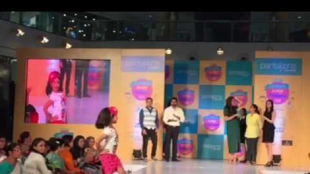 'Winner of Pantaloons Junior Kids Fashion Icon Kolkara 2016 is Anushree Gupta'