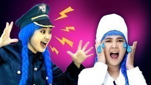 'Policeman Fireman Doctor Song - Nursery Rhymes & Kids Songs | Hahatoons Songs'