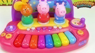 'Genevieve Plays with Peppa Pig and Pororo the Little Penguin Musical Toys!'