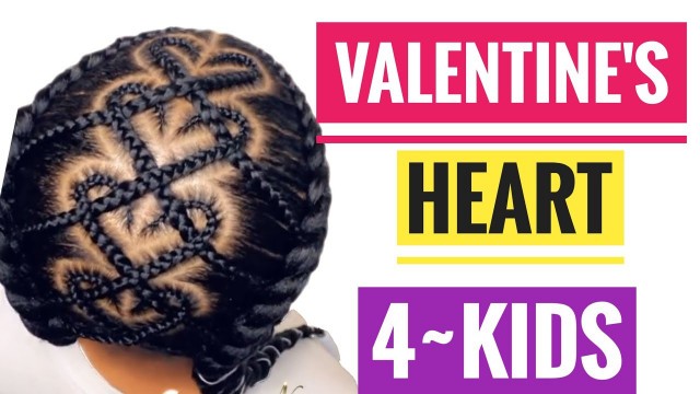 'Kids valentine\'s day hairstyle || Tutorial plus more styles inspiration videos'