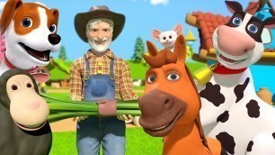 'Old Macdonald Had a Farm | Kindergarten Nursery Rhymes for Kids by Little Treehouse'