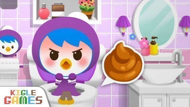 'Petty | Pororo\'s Habit Game | Learning Videos | Cartoon for Kids  | Pororo Penguin | KIGLE GAMES'