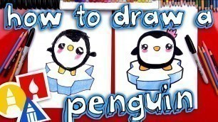 'How To Draw A Cartoon Penguin'