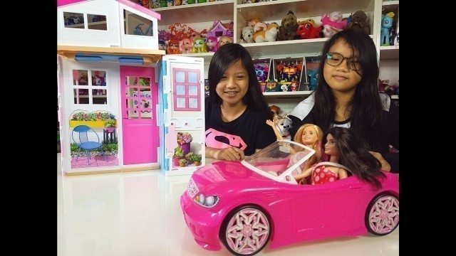 'Barbie [ 2 Story Doll House and Car ] - Kids\' Toys'