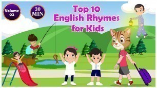 'Top 10 Kids Rhymes | Kids Nursery Rhymes and Songs | Toddlers Rhymes | Goggly Tv'