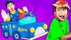 'Wheels On The Bus | Police Car | Kids Song'