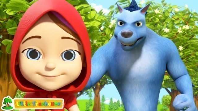 'Little Red Riding Hood | Fairy Tales for Kids | Kindergarten Songs | Nursery Rhymes for Babies'