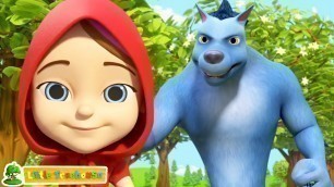 'Little Red Riding Hood | Fairy Tales for Kids | Kindergarten Songs | Nursery Rhymes for Babies'